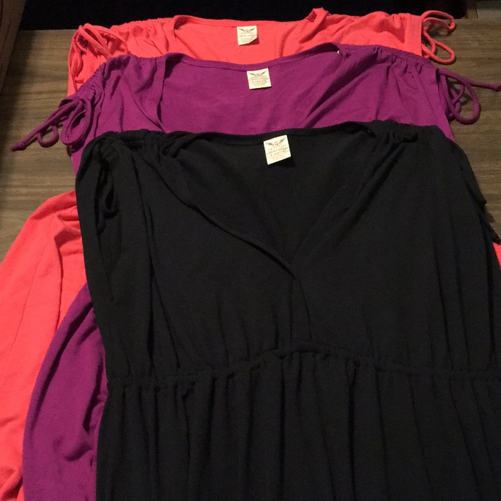 Set of 3 faded glory summer dresses